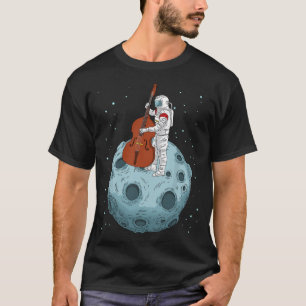 Camiseta Contrabass Duplo Jazz Música Presente Na Verdadeir