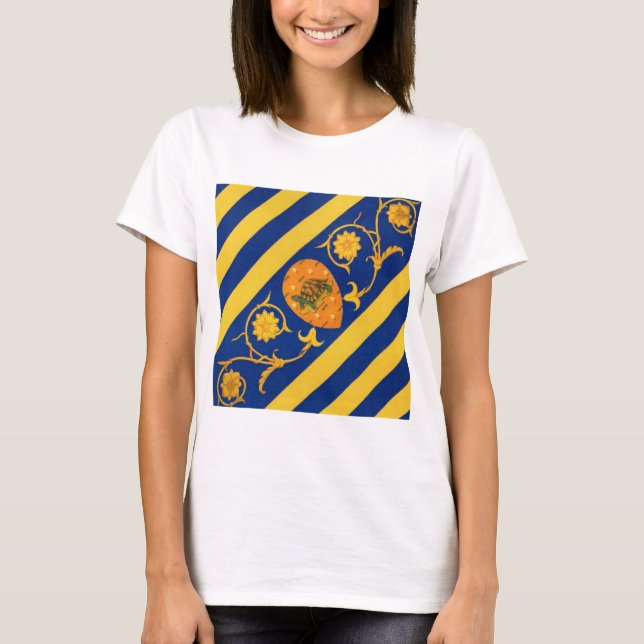 Camiseta Contrada della Tartuca (Tortoise) Palio di Siena (Frente)