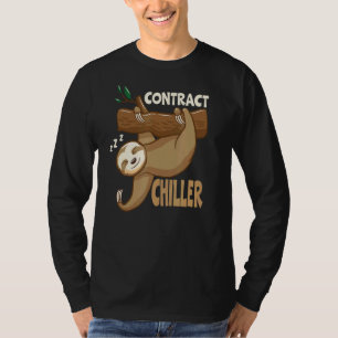 Camiseta Contrato Chiller Irony Sloth 1