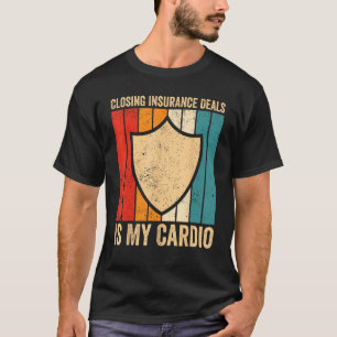 Camiseta Contrato de Seguro Funny Insurance Agent Broker Fe