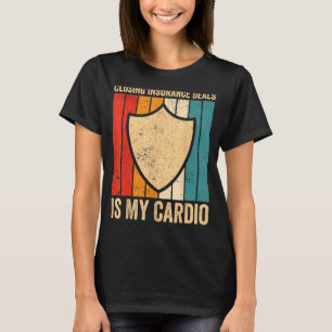 Camiseta Contrato de Seguro Funny Insurance Agent Broker Fe