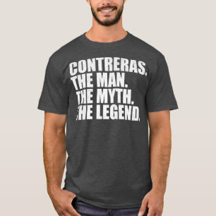 Camiseta ContrerasContreras Nome da família Contreras sobre