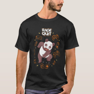 Camiseta Control Freak Rage Sai Da Viva Gamer Panda Bear