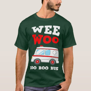 Camiseta Controlador Ambulante Primeiros Socorros Wee Woo B