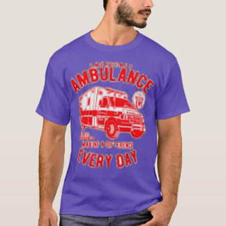 Camiseta Controlador de ambulância