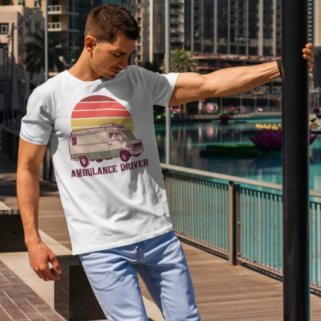 Camiseta Controlador de Ambulância Retroativo (Criador carregado)