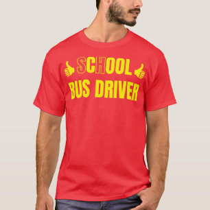 Camiseta Controlador de Barramento Legal do Ônibus Escolar