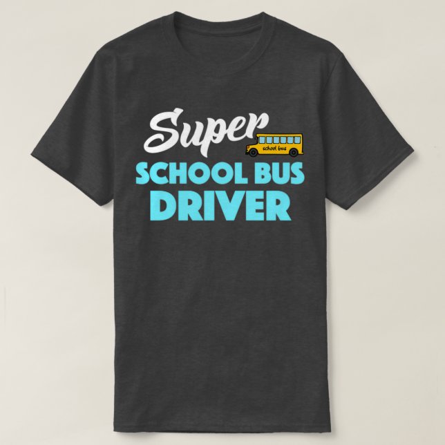 Camiseta Controlador de Barramento Super School (Frente do Design)
