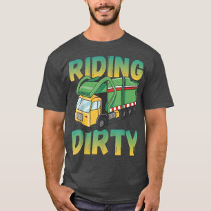 Camiseta Controlador de Caminhão de Lixo Sujo