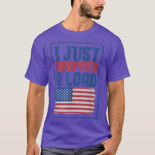Camiseta Controlador De Caminhão De Registro Eu Acabei De D