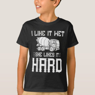 Camiseta Controlador de Caminhão do Mixer de Cimento do Tra