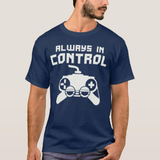Camiseta Controlador de Console de Jogos Gamer Sempre no Co