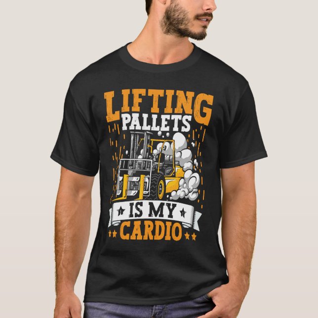 Camiseta Controlador de Elevação de Paletas de Elevação do  (Frente)