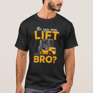 Camiseta Controlador de empilhadeira do operador do empilha