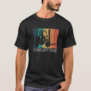 Camiseta Controlador de empilhador de Tempo do Forquilhador