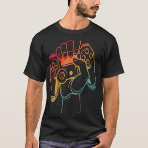 Camiseta Controlador de Jogos de Vídeo Retro para Vintage