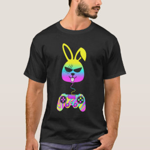 Camiseta Controlador de Jogos do Bunny Gamer Zangado