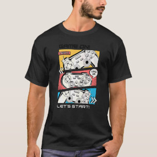 Camiseta Controlador De Jogos Nunca Diz Jogo Sobre Jogo No