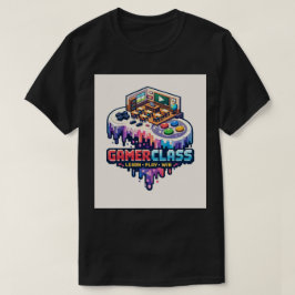 Camiseta Controlador de jogos YouTube derretendo 16 bits
