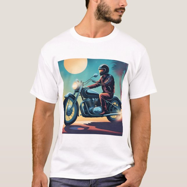 CAMISETA CONTROLADOR DE MOTOCICLO (Frente)