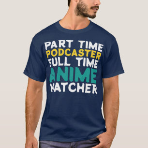 Camiseta Controlador de Tempo do Podcaster de Tempo de Peça