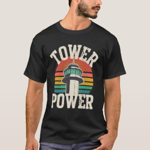 Camiseta Controlador de Tráfego Aéreo ATC Torre de Aeroport