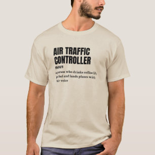 Camiseta Controlador de tráfego aéreo - Definição engraçada