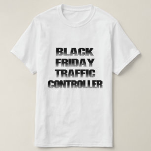 Camiseta Controlador de Tráfego da Black Friday