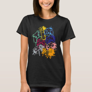 Camiseta Controlador de Video Game Controle Todas as Coisas
