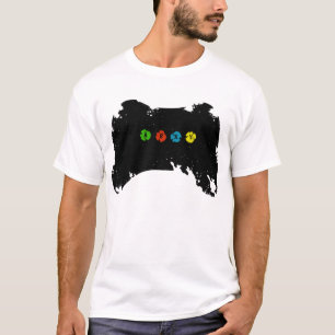 Camiseta Controlador de Xbox do Grunge
