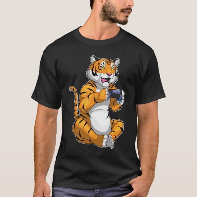 Camiseta Controlador Gamer Tiger (Frente)