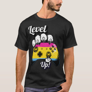 Camiseta Controlador Pan Pride Level Up Tiger Paw
