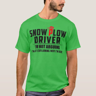 Camiseta Controlador Sarcástico Snow Plow
