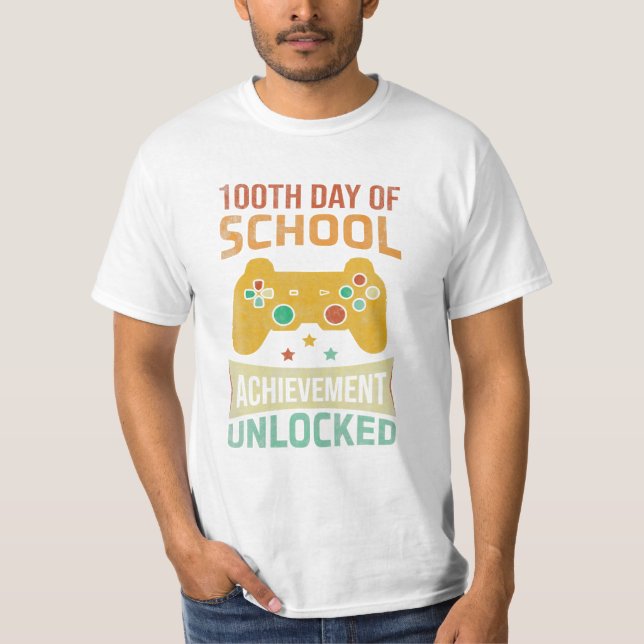 Camiseta Controladora 100º Dia da Escola (Frente)