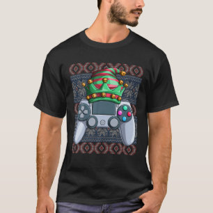 Camiseta Controladora de Jogos de Natal Feia Xma