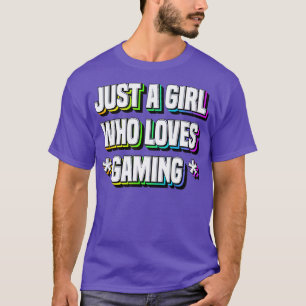 Camiseta Controladora de jogos Ideias Meninas Jogadores Jog