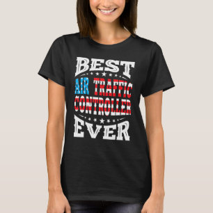 Camiseta Controladora De Tráfego Aéreo 4.O De Julho Usa Ame