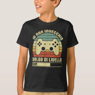 Camiseta Controladora de vídeo Gioco Giocatore Salgo Di