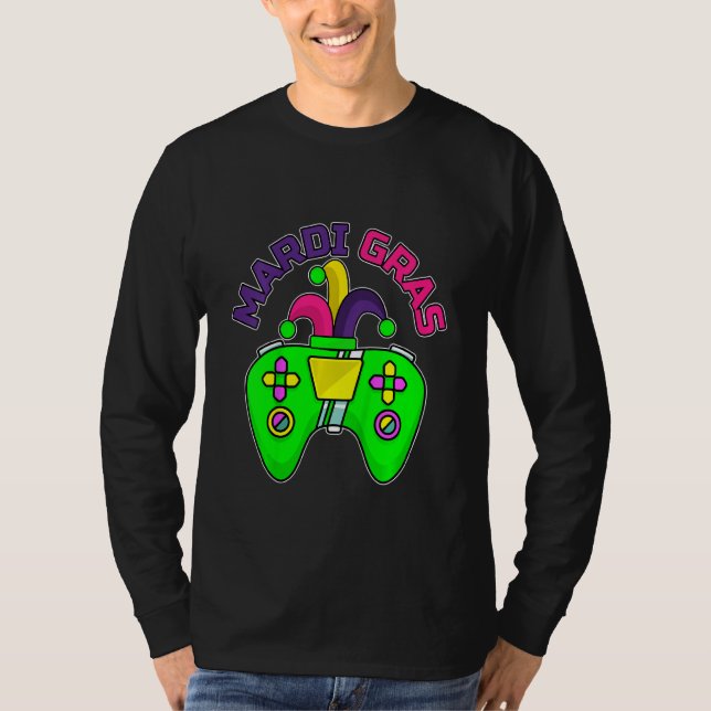 Camiseta Controladora de videogame para crianças Jester Mar (Frente)