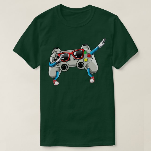 Camiseta Controladora de videogames de raios solares (Frente do Design)