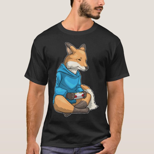 Camiseta Controladora Fox Gamer (Frente)