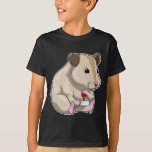 Camiseta Controladora Gamer de Hamster