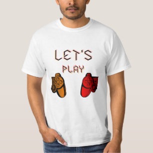 Camiseta Controladores de Reprodução de vamos