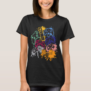 Camiseta Controlar todos os controladores de jogos de vídeo