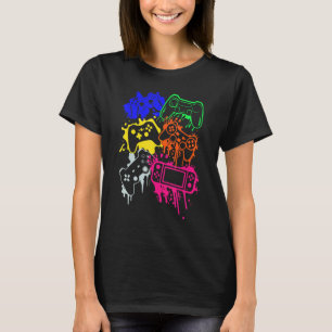 Camiseta Controlar todos os controladores de jogos de vídeo