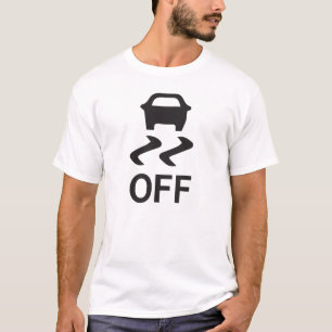Camiseta Controle da tração - manual