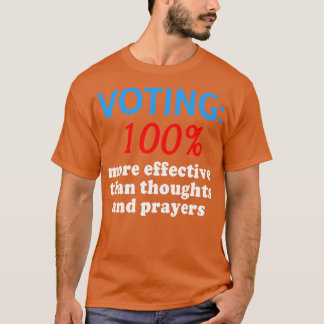Camiseta CONTROLE DE ARGAS Votando 100 Mais Eficaz do Que P