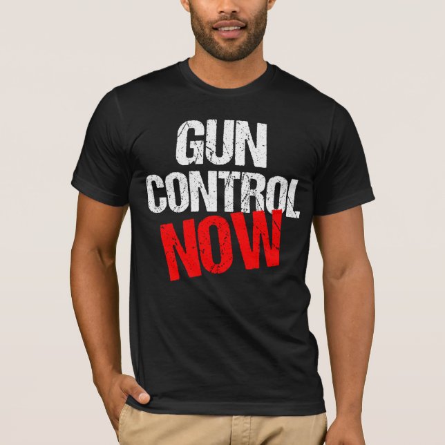 Camiseta Controle de Armas Agora (Frente)