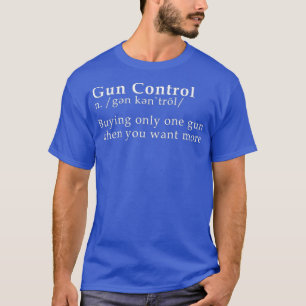 Camiseta Controle De Armas Comprando Apenas Uma Arma Quando