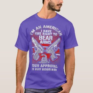 Camiseta Controle de Armas Direito de Ocultar Teto de Armas